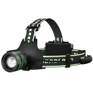 Powerful 60W Spotlight Headlight Sensing Head Lamp Type-C Lnput USB BUSH BOSS