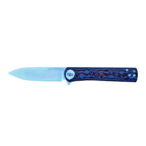 Folding Pocket Knife Hunting Survival Camping D2 Steel Flipper RG