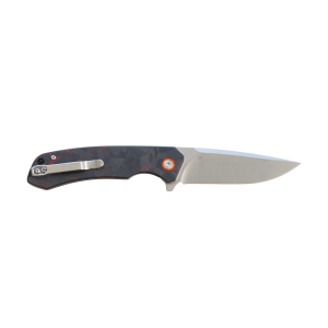 SCORPCO Folding Pocket Knife Hunting Survival Camping D2 Steel Flipper Fire Carbon