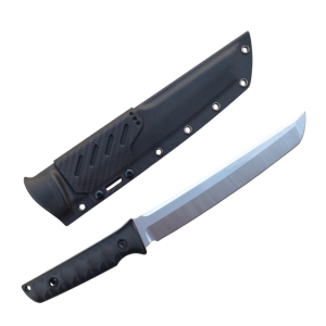 Full Tang Tanto Knife Fixed Blade S/Steel Heavy Duty 5.6mm Thick, 37cm long SCORPCO