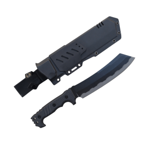 Machete KNIFE STAINLESS STEEL BLADE W/SHEATH CAMPING 6mm Thick Heavy Duty SCORPCO