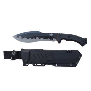 KUKRI KNIFE S/ STEEL Full Tang BLADE SHEATH 6mm Thick H/ Duty SCORPCO