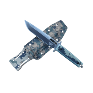 Pig Sticker Military Full Tang Heavy Duty Stainless Steel 5mm Kydex SCORPCO 4A Army Camo