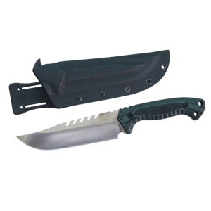 BOWIE Knife 17cm Blade 6mm Thick Full Tang Heavy Duty D2 Steel Kydex D