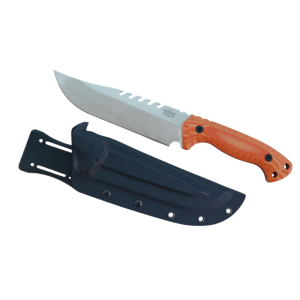 BOWIE Knife 17cm Blade 6mm Thick Full Tang Heavy Duty D2 Steel Kydex O