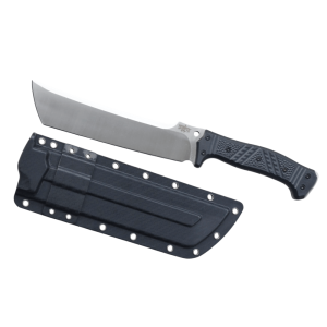 Machete KNIFE STAINLESS STEEL BLADE W/SHEATH 6mm Thick Cleaver