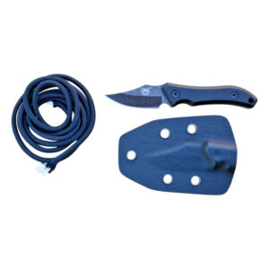 Neck Knife Full Tang Stainless Steel Kydex Sheath 1mtr 550 Paracord